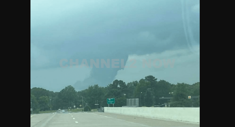 Tornado Strikes Jackson, Tennessee, Damages Warehouse but Spares Lives